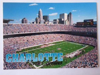 Stadionpostkarte Memorial Stadium Charlotte North Carolina Nr. K25342