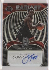 2021-22 Panini Spectra Radiant Signatures 34/99 Jae'Sean Tate #RSI-JAE Auto pe8