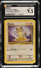 Meowth 80/130 Base Set 2 Pokemon CGC 9.5 Mint+