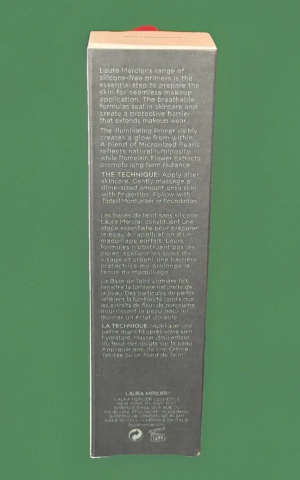 Laura Mercier ILLUMINATING Lumineux Pure Canvas Primer- Lot of 2, 1.7 fl oz - Image 4 of 4