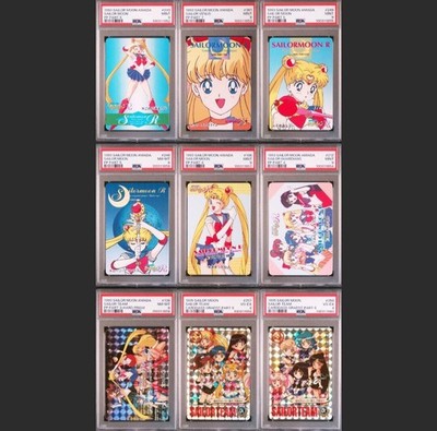 Psa9 Beautiful Warrior Sailor Moon Amada Carddass 1993