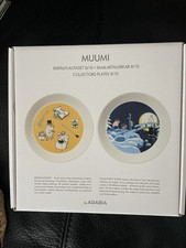 2 Teller von Arabia / Moomin / Mumins NEU / OVP mit DHL-GRATISVERSAND