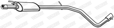 WALKER Mittelschalldämpfer 23923 für FIAT BRAVO 2 STILO Multi Wagon VAN 192DXH1B