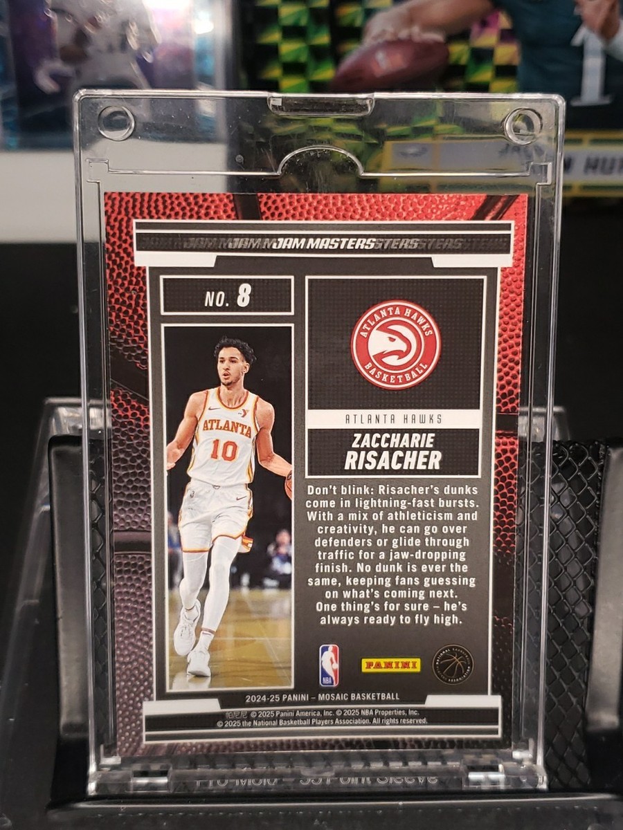 2024-25 Panini Mosaic - Jam Masters Zaccharie Risacher #8 (RC) | eBay