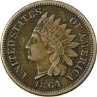 New Listing1864 Indian Head Copper-Nickel Cent VF Very Fine Details SKU:CP1166