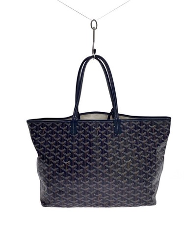 Goyard Tote Bag Leather NVY Sun Louis PM Used