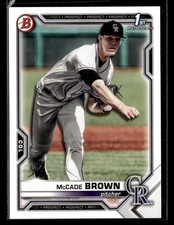 2021 Bowman Draft McCade Brown #BD-59