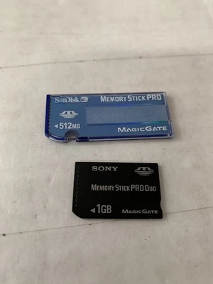 SanDisk Memory Stick Pro Magic Gate 512MB SDMSV-512 Camera Memory Card Sony 1GB - image 1 of 2