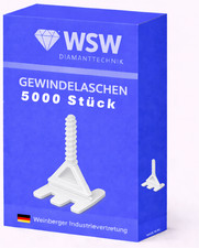 Schraublaschen Nivelliersystem Fliesen Plan System Verlegehilfe 1-3 mm Laschen