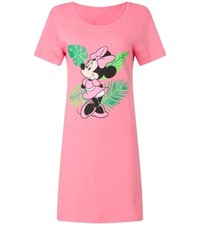 MINNIE MAUS M 40 42 NACHTHEMD BIG SHIRT DISNEY MICKEY MOUSE DAMEN SCHLAFANZUG