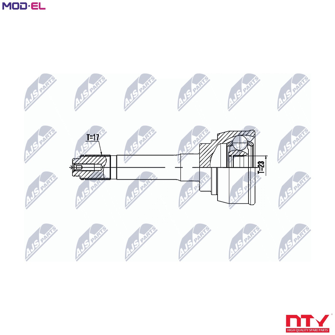 JOINT KIT DRIVE SHAFT NPZ-IS-009 FOR ISUZU CAMPO KB TROOPER/Open/Off-Road 2.8L - Image 9