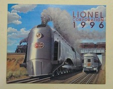 Dépliant promotionnel Trains Lionel 1996 comme neuf