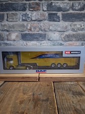 DAF XG+ FT 4X2 Tractor Unit & Triaxle Box Trailer,  Start The Future 1/50 WSI