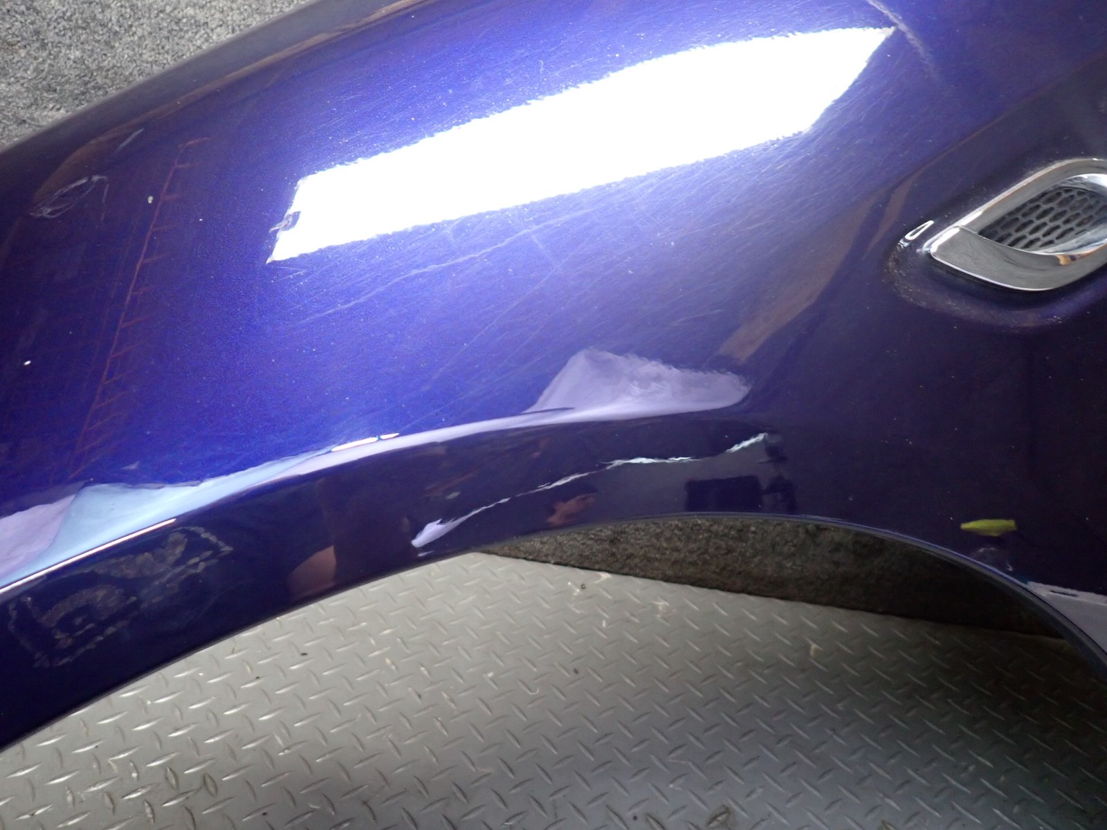 Maserati Quattroporte 2014-2021 Front Left Side panel Blue