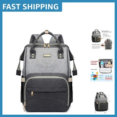 Versatile Baby Bag Backpack with Insulated Compartments and Stylish Design