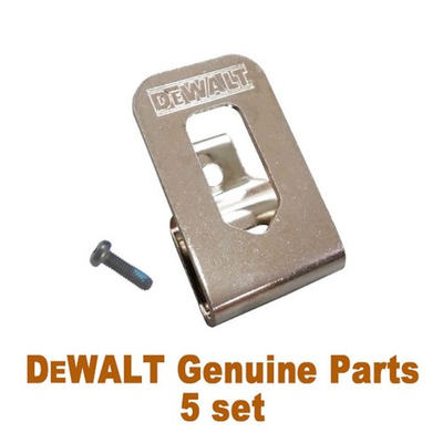 #ad Genuine DeWalt Belt Clip Hook for DCF DCD N086039 Includes Screws 5set $29.00