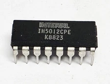 Intersil IH5012CPE: Analog Switch IC: 16-Pin DIP: NOS