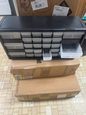 Akro-Mils 44 Drawer Parts Storage Cabinet Organizer Made in USA Complete