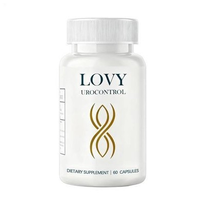 Lovy Urocontrol-Kapseln, Nahrungsergänzungsmittel für die Blasengesundheit, Fo