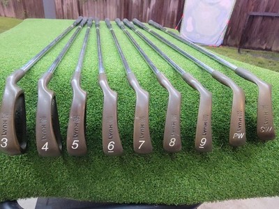 Lynx Parallax Beryllium Iron Set  3-9, PW & SW / RH/ Regular Flex Steel Shafts