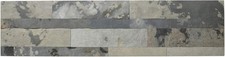 Lightweight Peel Stick Stone Overlay Kitchen Backsplash Medley Slate