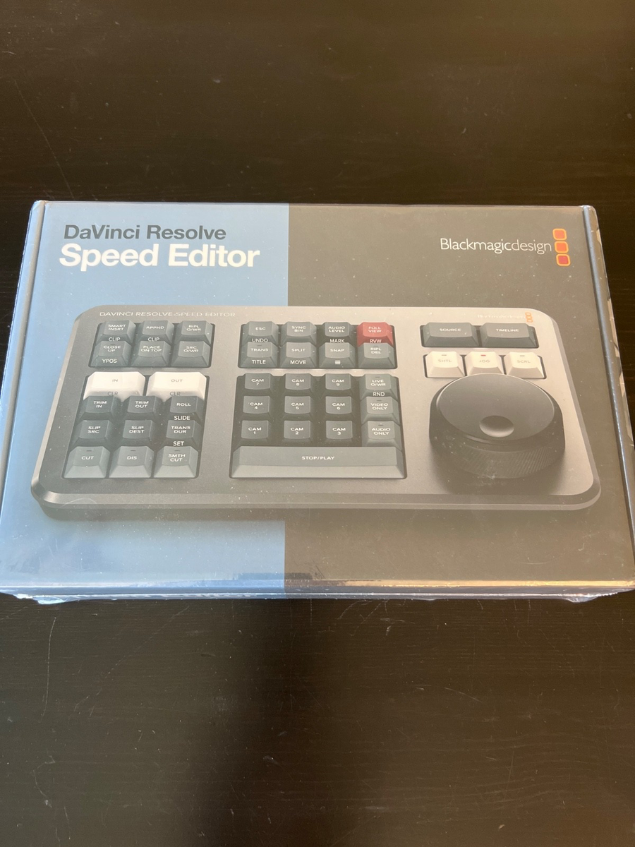 Blackmagic Design DaVinci Resolve Speed Editor (BM-DV/RES Blackmagic Design DaVinci Resolve Speed Editor (BM-DV/RES