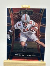 Jaxon Smith-Njigba Panini 2023 Select Draft Picks #7 Blue Rookie Ohio State