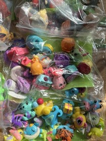 100 Piece Mixed Lot Shopkins TSum Hatchimals Shimmer Shine Mini Figures