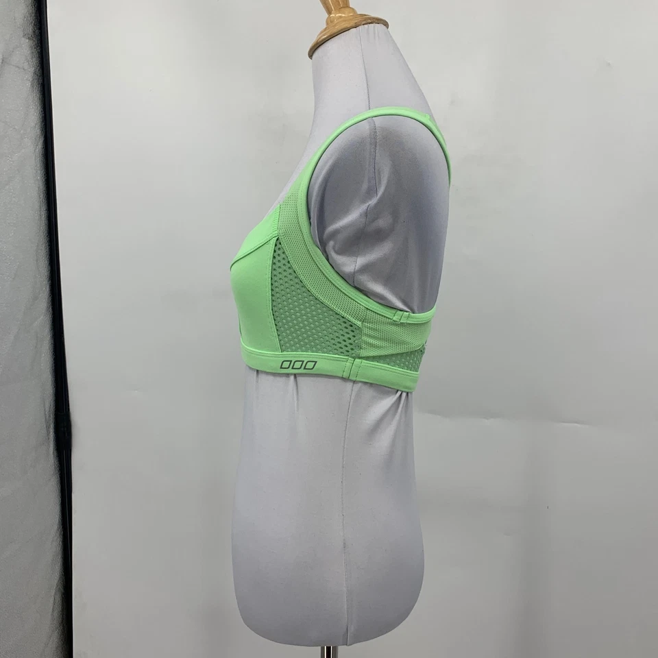 Sujetador deportivo Lorna Jane para mujer XS extra pequeño panel de malla de repollo recorte espalda deportiva Foto 3 de 4