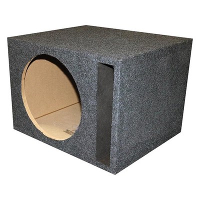 QPower SBASS10V 10'' 1-Hole Forward-Firing Ported Subwoofer Box