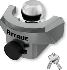 RETRUE Heavy Duty Trailer Coupler Lock for 2-5/16" Ball Anti-Theft Security- NEW