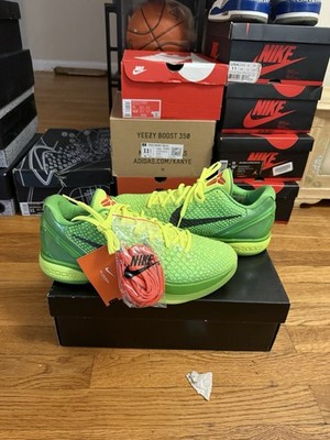 Kobe 6 Grinch Size 11 Sneakers