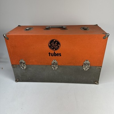 Vintage GE General Electric Repairman's Tube Case Tool Box