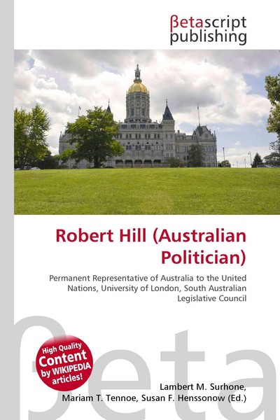 Lambert M. Surhone (U. A.) | Robert Hill (Australian Politician) | Taschenbuch-image