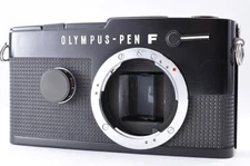 Meter Works [Exc+5] OLYMPUS PEN FT Black Half Film Camera Body From JAPAN