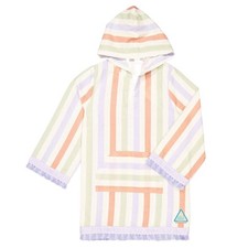 Zimmermann Girls August Striped Long-Sleeve Dress, Size 10Y