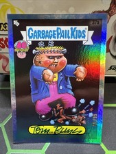 2025 Topps GARBAGE PAIL KIDS 40th Anniversary TOM BUNK Blue AUTO # 37a 86/99