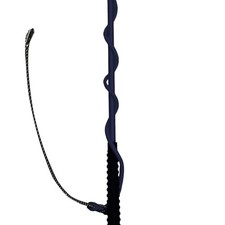EQuest Longierpeitsche - navy - 180 cm Longiergerte Longieren Pferd Training