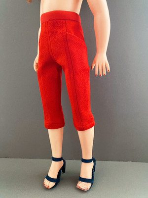Candy's Capri High Waist Pocket Pant Fits Ideal Miss Revlon Doll