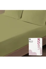 Mayfair Linen Luxury 100% Egyptian Cotton Queen Fitted Sheet Only - 800 TC Ho...