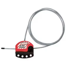 Master Lock S806cbl15 Adjstble Cble Lckout, 15 Ft. L, 4 Lcks Max
