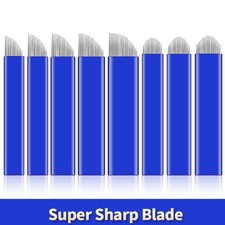 Super Fine Microblading Needles, Nano Flexible Blades CF U Shape Needle