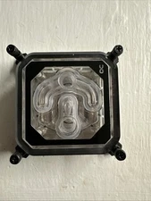 Alphacool Intel LGA 1700 AMD AM5  CPU Water cooling block Acrylic ARGB  1/4G