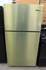 GE GTS22KYNRFS 33" Stainless 21.9 Cu. Ft. Top-Freezer Refrigerator NOB #156520