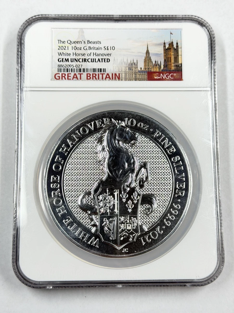 NGC Certified UK Queen's Beast Silver Bullion Coins for sale | eBay