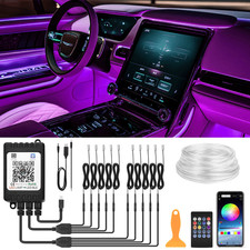 12m Rgb Car Symphony Ambient Light 10 In 1 Interior Car Led Strip Lights 12m Rgb Car Symphony Ambient Light 10 In 1 Interior Car Led Strip Lights