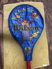 Vintage Wilson Rakattak Tennis Racquet  Case - 4 /0L