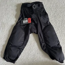 Exxact Sports Proline Youth Integrated Football Pants with 7 Flex Pads Black