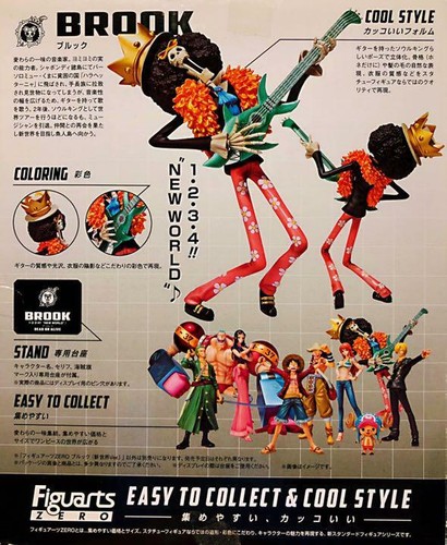 Figuarts Zero One Piece Brook New World Ver Figure Bandai From Japan Ebay