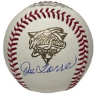 Joe Torre Signed 2000 World Series WS ROMLB Baseball Beckett Witness BAS COA
